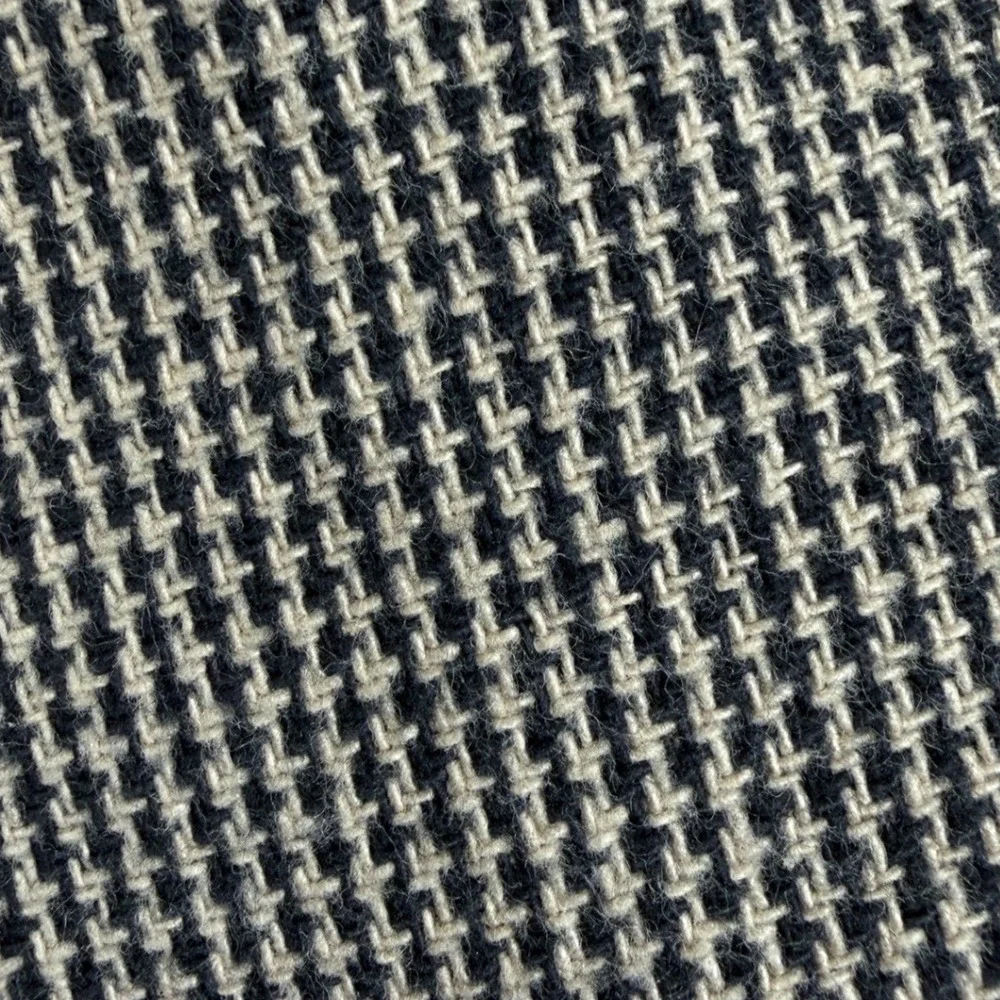 VTG Polo Ralph Lauren Mens Brown Cotton Tweed Basket Weave Pleated Pants 34X31